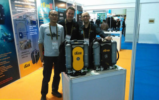 rEvo Rebreathers at DRT Show Shanghai